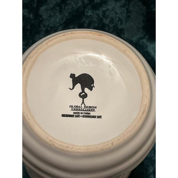 Christmas Hand Warner Mug Global Designs Ribbed  Holiday Snowman Snowflake - Picture 6 of 6